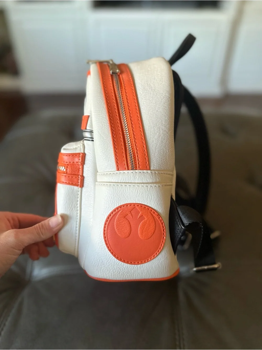 Loungefly Star Wars BB-8 Mini Backpack - White & Orange
